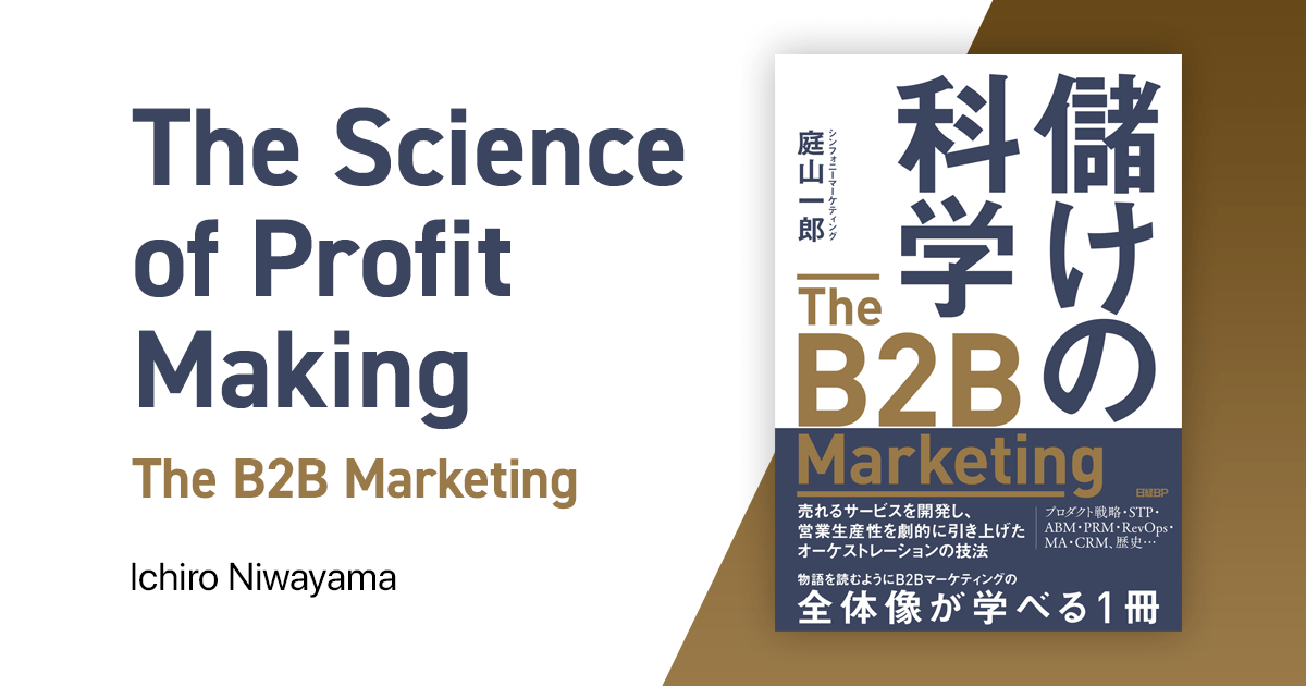 The Science of Profit Making - The B2B Marketing
