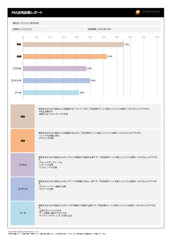 MA活用診断レポート