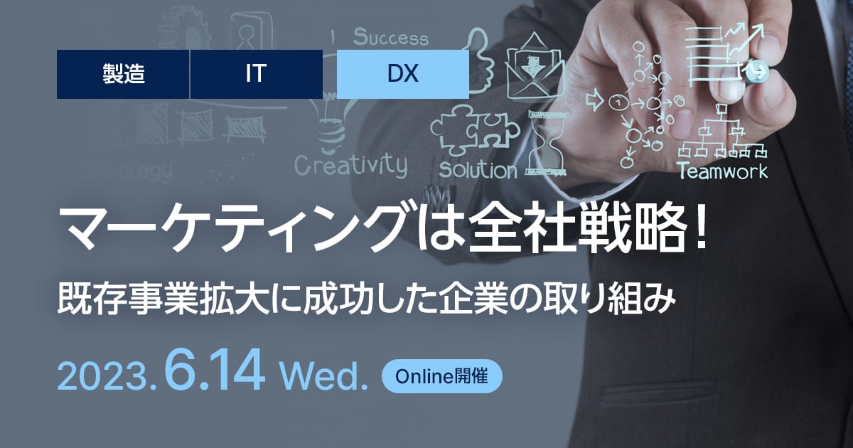 マーケティングは全社戦略!既存事業拡大に成功した企業の取り組み
